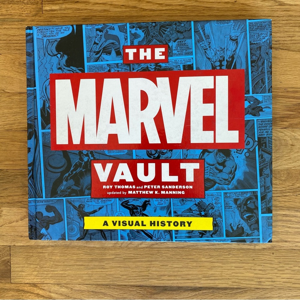 The Marvel Vault: A Visual History Hardcover Book